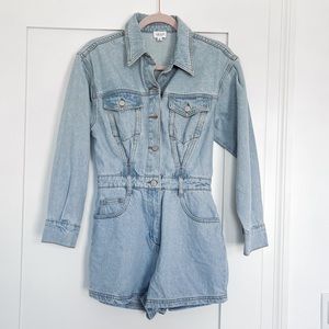 Vici Denim Romper